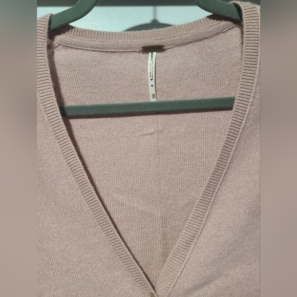 NWOT Free People Cardigan Cashmere/Silk size XS - Picture 5 of 6
